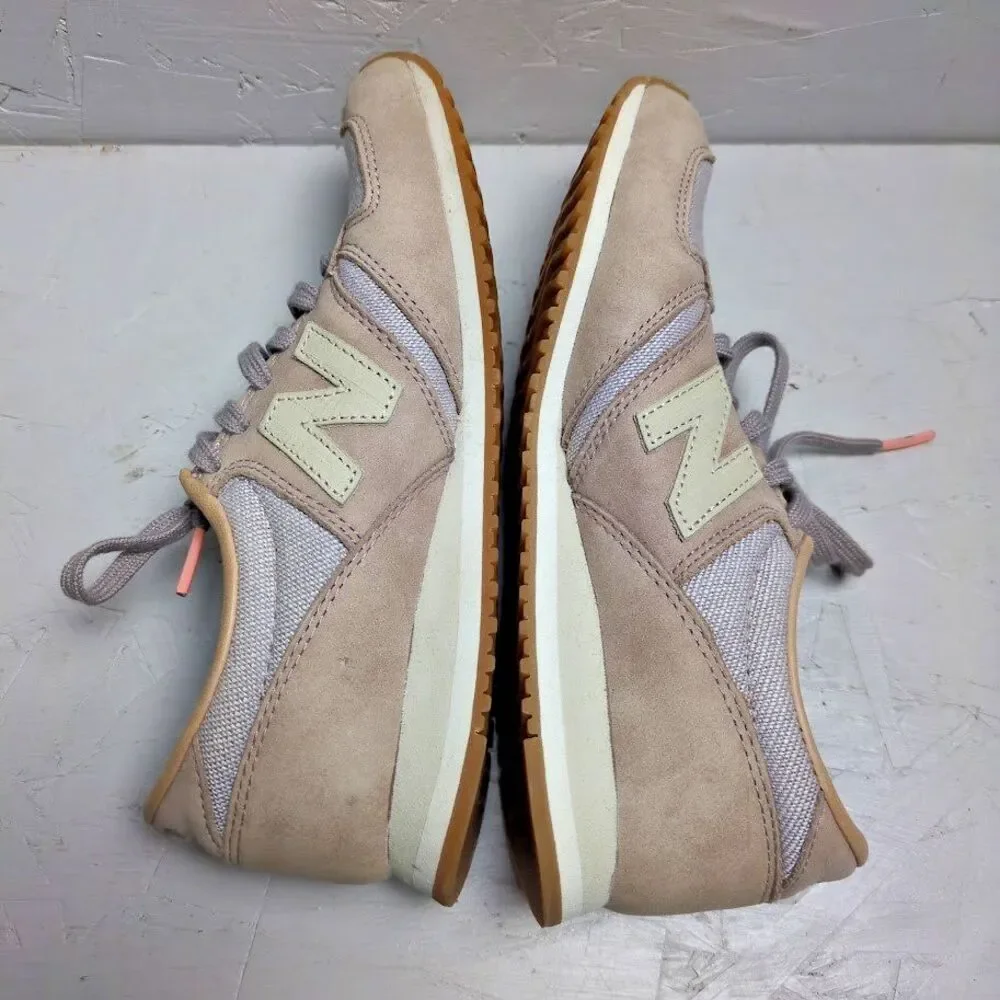 New Balance 420 Gray Purple Sneakers Running Shoes Women’s 7 Trainers